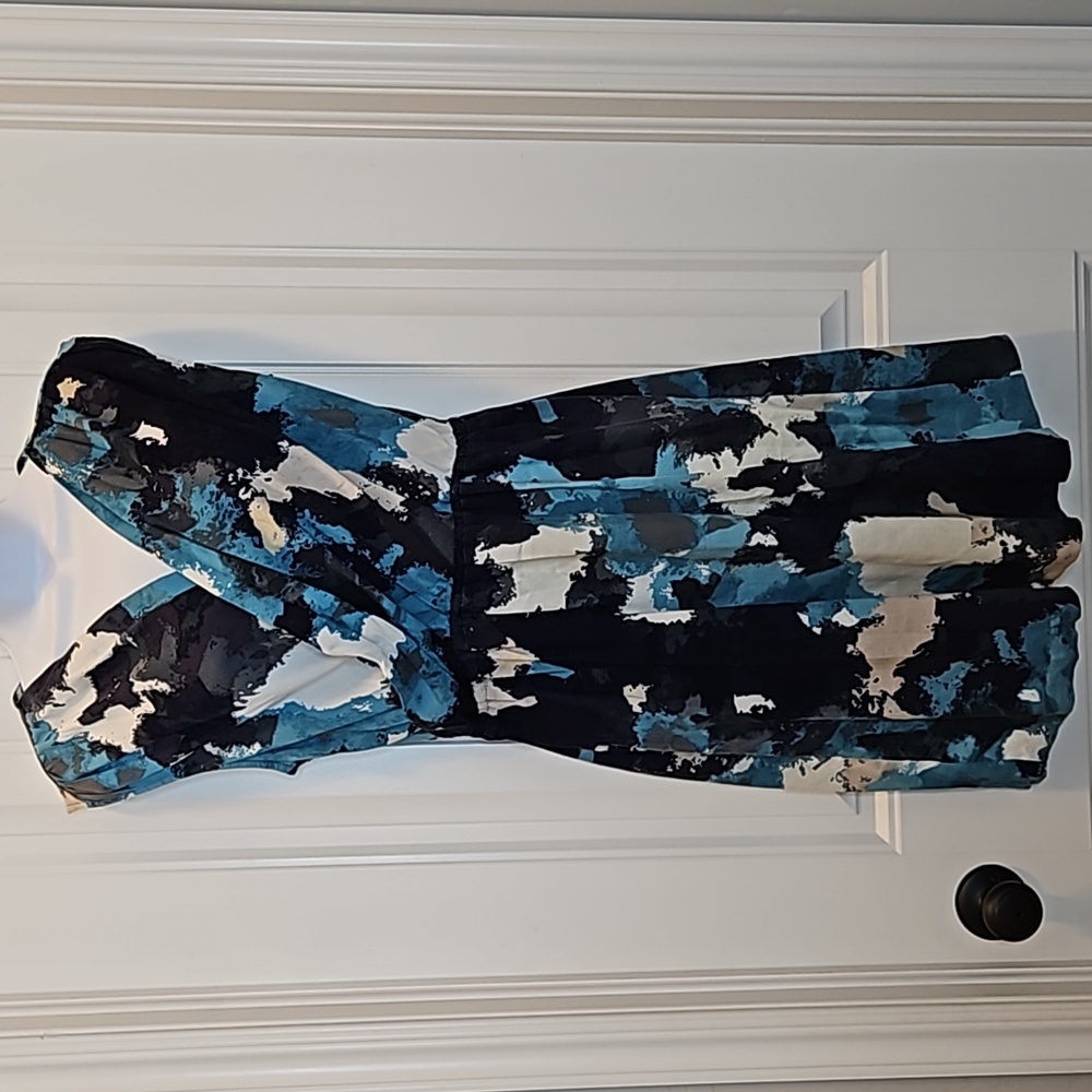 Mossimo Watercolor Wrap Dress